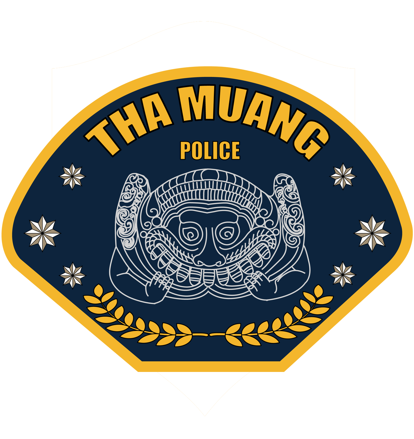 สถานีตำรวจภูธรท่าม่วง logo